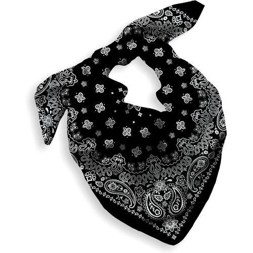 Ershi-1 Pack Cotton Bandana For Women Men Gift Packaging - Cowgirl Cowboy Accessory Headband Scarf Neckerchief - Large Paisley Hai[4