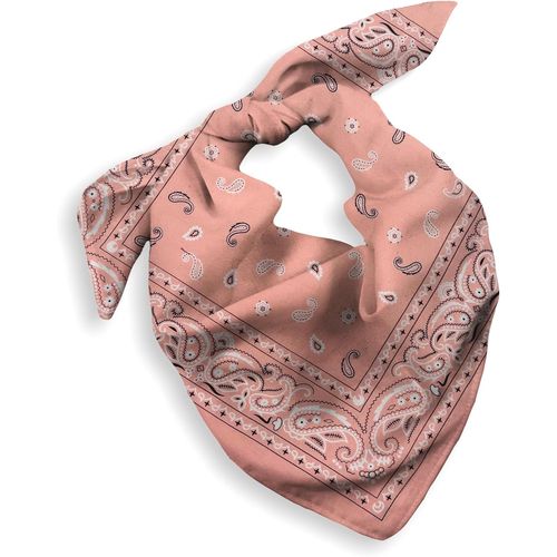 Ershi-1 Pack Cotton Bandana For Women Men Gift Packaging - Cowgirl Cowboy Accessory Headband Scarf Neckerchief - Large Paisley Hai[4
