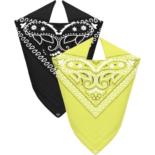 Ershi-® - Lot De 2 Bandanas 100% Coton Foulard De Tête Pour Homme Femme[84]