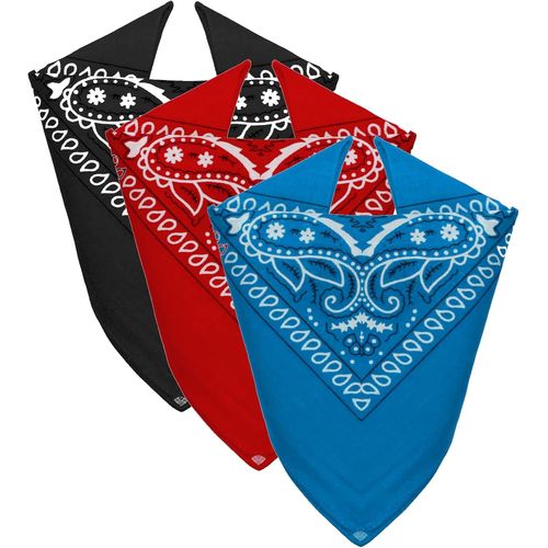 Ershi-® - Bandanas 100% Coton Avec Motif Paisley Pour Homme Femme[94]