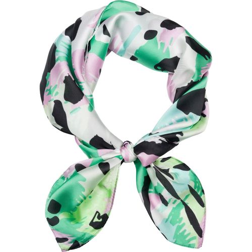 Ershi-Foulard Femme Avec Motif Léopard Tropical, Foulard Carré, Foulard Multicolore, Bandana 01016232[1039]