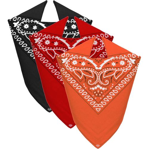 Ershi-® - Bandanas 100% Coton Avec Motif Paisley Pour Homme Femme[100]