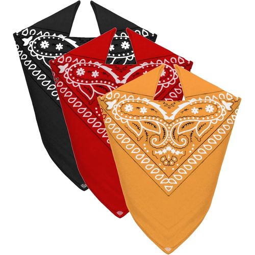 Ershi-® - Bandanas 100% Coton Avec Motif Paisley Pour Homme Femme[96]