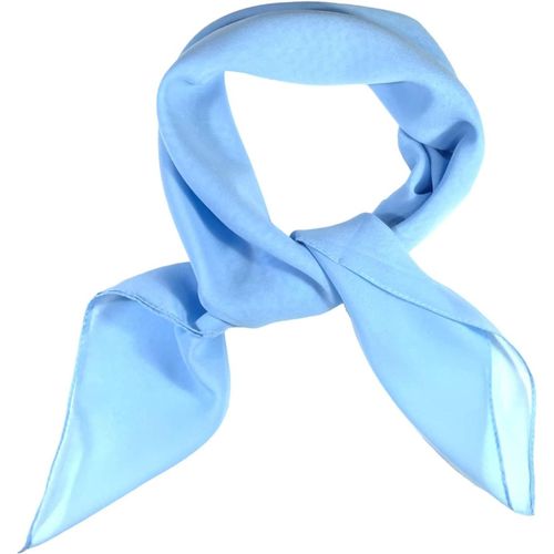 Ershi-Foulards Carrés En Mousseline De Soie Pour Femme - Écharpe Unie Rétro Des Années 50 - Bandana Léger - 65 X 65 Cm[1349]