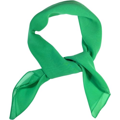 Ershi-Foulards Carrés En Mousseline De Soie Pour Femme - Écharpe Unie Rétro Des Années 50 - Bandana Léger - 65 X 65 Cm[1358]