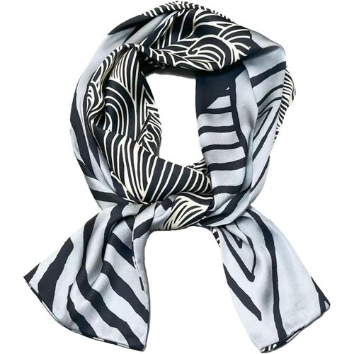 Ershi-Foulard En Soie Pour Femme, Élégant Et Léger 100% Soie Foulard D'affaires, Adapté À Toutes Les Occasions - 150x15cm[1668]