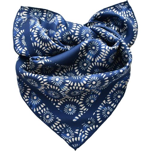 Ershi-Écharpe Foulard En Soie Roulée À La Main Femmes Hommes Unisexe Pure Soie Bandana Été[1124]