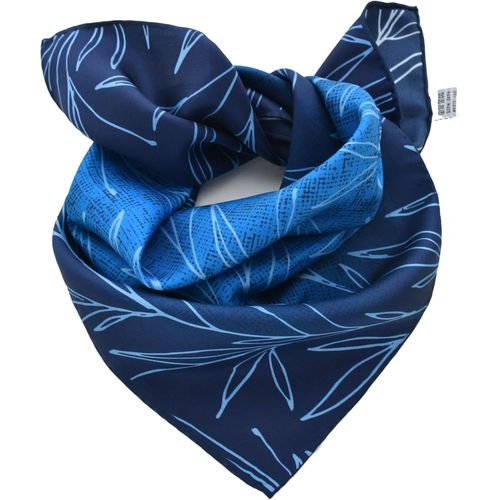 Ershi-Écharpe Foulard En Soie Roulée À La Main Femmes Hommes Unisexe Pure Soie Bandana Été[1127]
