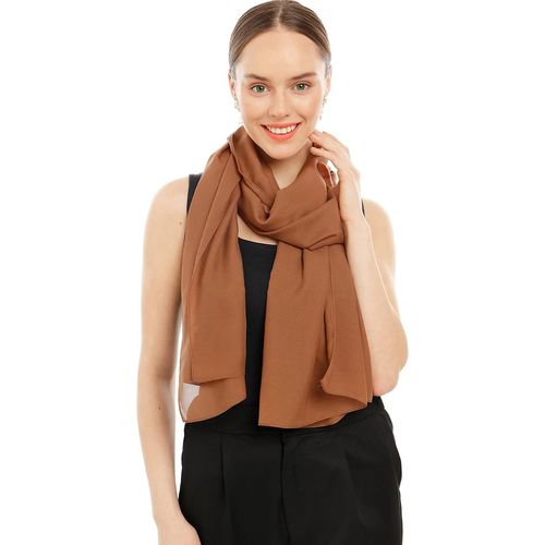 Ershi-Écharpe Heidi En Mousseline De Soie Pour Femme - Douce Et Légère Comme Une Plume - Écharpe Élégante Pour Femme - Tissu Polye[1