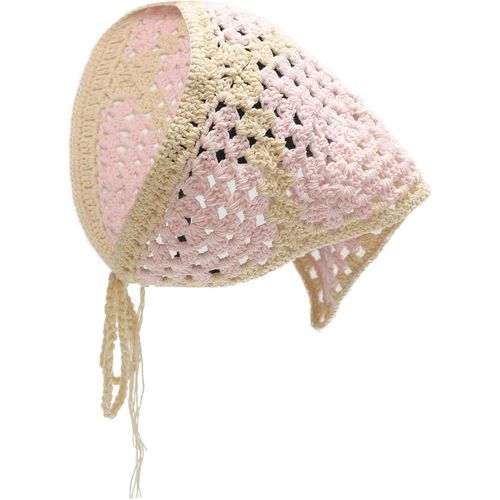 Ershi-Foulard Triangle En Coton Pour Femme - Bandanas Faits À La Main[858]