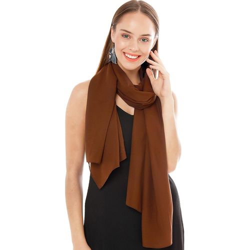 Ershi-Écharpe Heidi En Mousseline De Soie Pour Femme - Douce Et Légère Comme Une Plume - Écharpe Élégante Pour Femme - Tissu Polye[1
