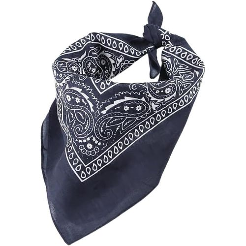 Ershi-Classique Bandanas Foulard Avec Motif Cachemire Fichu Bandanas, Bandanas Fichu Foulard Carré, Rétro Style Multicolore Multif[3