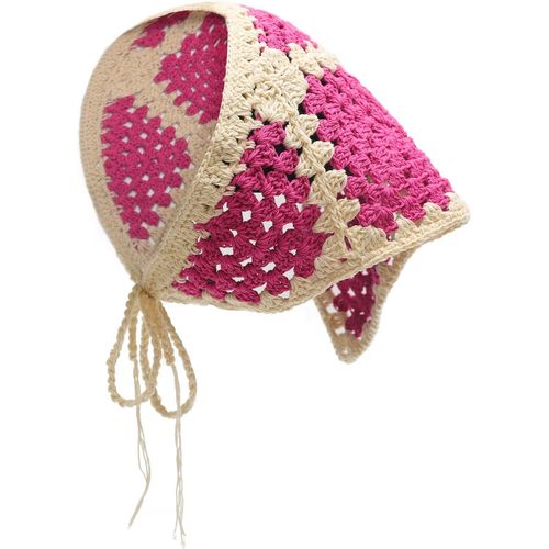 Ershi-Foulard Triangle En Coton Pour Femme - Bandanas Faits À La Main[853]