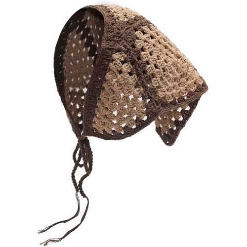 Ershi-Foulard Triangle En Coton Pour Femme - Bandanas Faits À La Main[857]