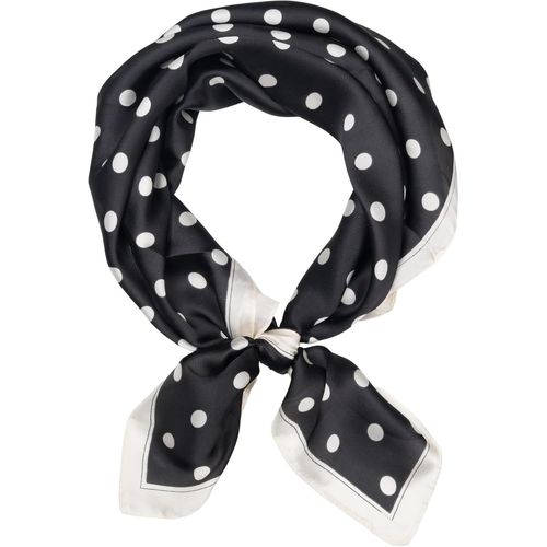 Ershi-Foulard Pour Femmes Avec Motif À Pois, Foulard Carré À Pois, Foulard Carré À Pois, Foulard Pour La Tête 01016234[1447]