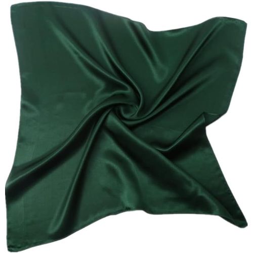 Ershi-Foulard Carré Soie Couleur Uni 53x53cm[1724]