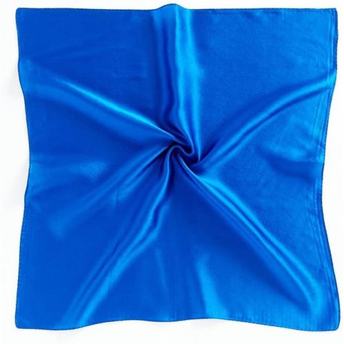 Ershi-Foulard Carré Soie Couleur Uni 53x53cm[1720]