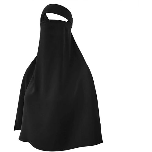 Ershi-Hijab Cache Visage Masque Niqab Bandana Islamique Femme Foulard Musulman Pour Madrassa Mosquée Quotidien Couverture Écharpe [1