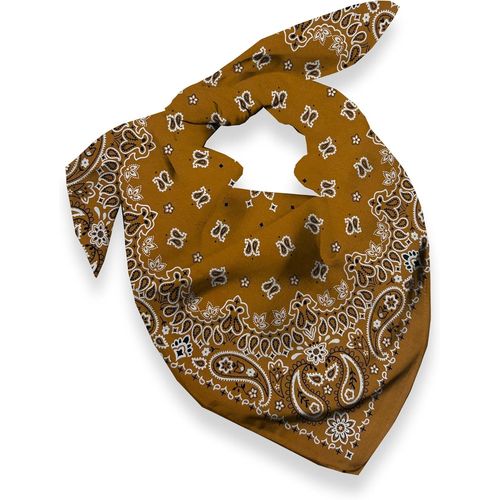 Ershi-1 Pack Cotton Bandana For Women Men Gift Packaging - Cowgirl Cowboy Accessory Headband Scarf Neckerchief - Large Paisley Hai[1