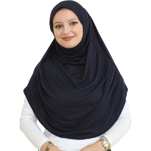 Ershi-Hijab Pour Femme | Prêt Turban Musulmane | Foulard Doux Pour La Priere | Bonnet Long | Vetement Islamique, Jersey Abaya | Ro[1