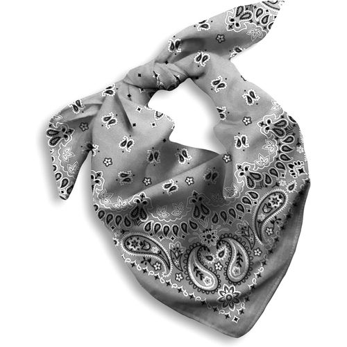 Ershi-1 Pack Cotton Bandana For Women Men Gift Packaging - Cowgirl Cowboy Accessory Headband Scarf Neckerchief - Large Paisley Hai[1
