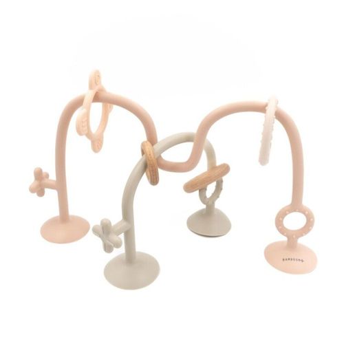 Jouet Pour Chaise Haute Soft Pink Bamboom