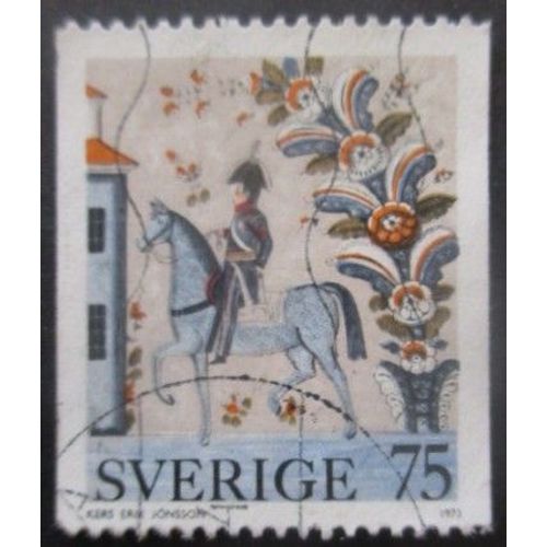 Suede N°810 Noel , Peinture Oblitéré