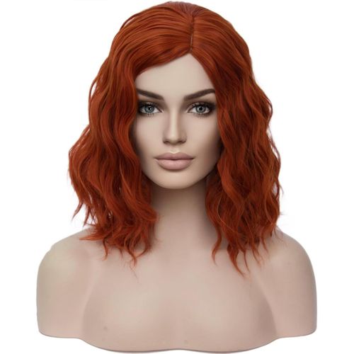 Ershi-Compatible Avec Le Costume De Dana Scully | Avenging Widow Perruque Costume Pour Femmes Dana Scully Perruque Cosplay Perruqu[4
