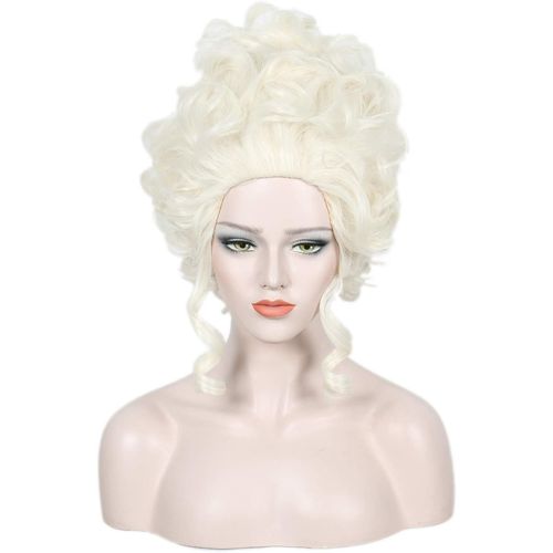 Ershi-La Perruque Blonde Courte Pour Les Femmes S'adapte Au Costume Des Années 50 Années 80[54]