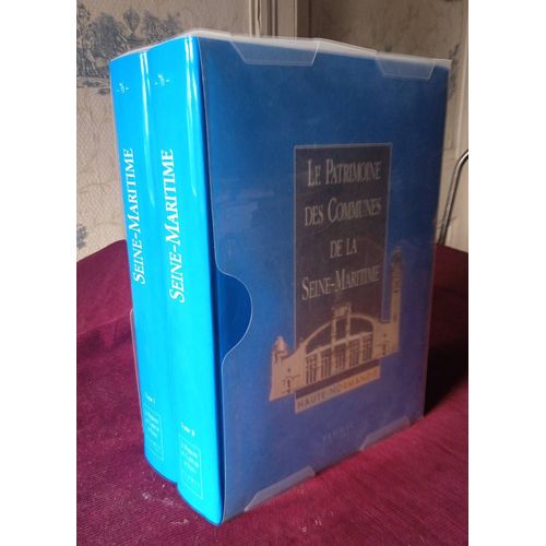 Le Patrimoine Des Communes De La Seine Maritime En 2 Tomes , Jean Luc Flohic Editions 1997 , Régionalisme , Haute Normandie , Histoire Locale ,Architecture , Beaux-Arts