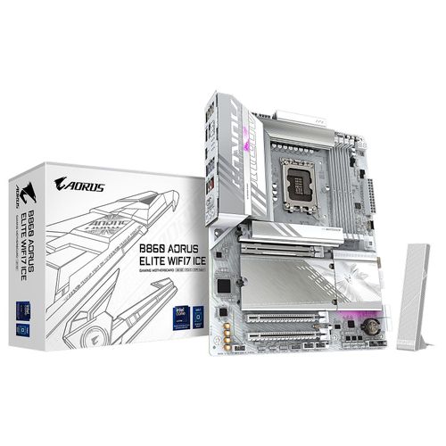 PLACA BASE GIGABYTE B860 A ELITE WF7 ICE 1.0