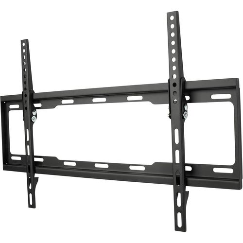 meimieshop-Support Plat Smart De Inclinable À 15°-FixationMurale-Écrans De 32 À 90 Pouces-Tous Types De Téléviseurs-Noir-Wm2621