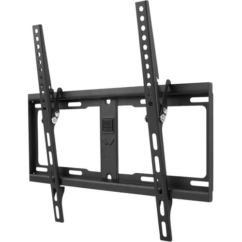 meimieshop-Support Plat Solid De ,Inclinable À 15°-FixationMurale-Écrans De 32 À 60 Pouces-Tous Types De Téléviseurs-Noir-Wm4421