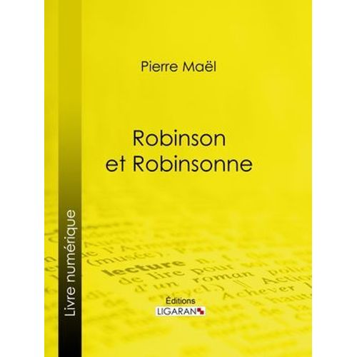 Robinson Et Robinsonne¿