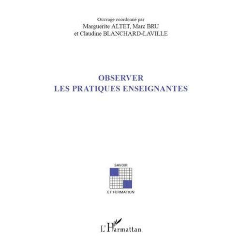 Observer Les Pratiques Enseignantes