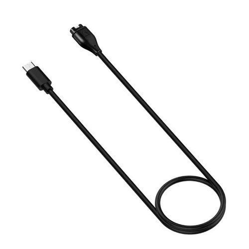 Chargeur Usb-C Pour Montre Intelligente Phonecare Pour Garmin Instinct 3 Solar  50 Mm - Noir