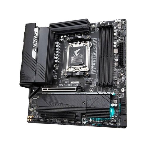 Carte mère GIGABYTE B650M AORUS ELITE AX AMD B650 Socket AM5 DDR5 192GB Micro ATX