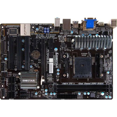 Carte mère Biostar Hi-Fi A88S2 AMD A88X Socket FM2/FM2+ DDR3 32GB ATX