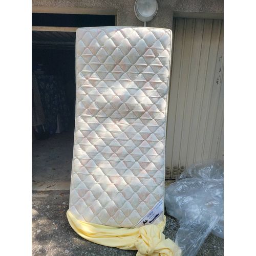 Matelas + sommier dunlopillo 1 personne