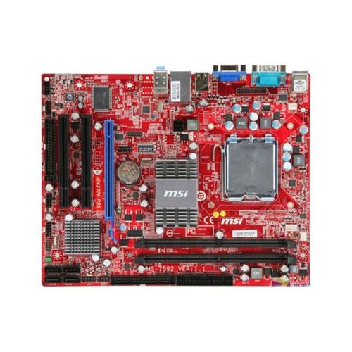 Carte mère MSI G41TM-P31 Intel G41 LGA 775 DDR2 8GB Micro ATX