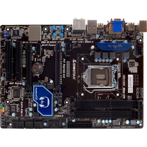 Carte mère Biostar Hi-Fi H87S 3D Intel H87 LGA 1150 DDR3 32GB ATX