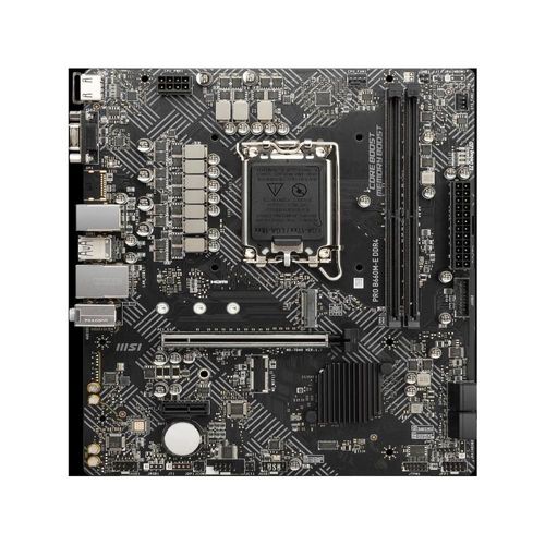 Carte mère MSI PRO B660M-E DDR4 Intel B660 LGA 1700 DDR4 64GB Micro ATX