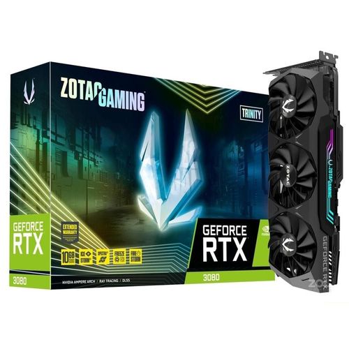 Carte graphique ZOTAC GeForce RTX 3080 8GB GDDR6X 320bit PCI Express 4.0 16X 19000MHz