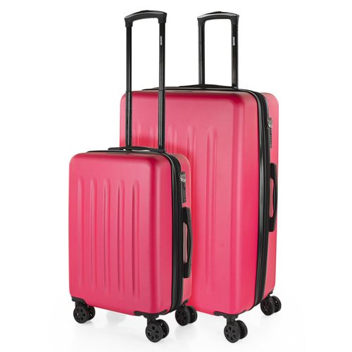 Valises. Lot De Valise Rigides 4 Roulettes - Valise Grande Taille, Valise Soute Avion, Bagages Pour Voyages.Ensemble Valise Voyage. Verrouillage À Combinaison