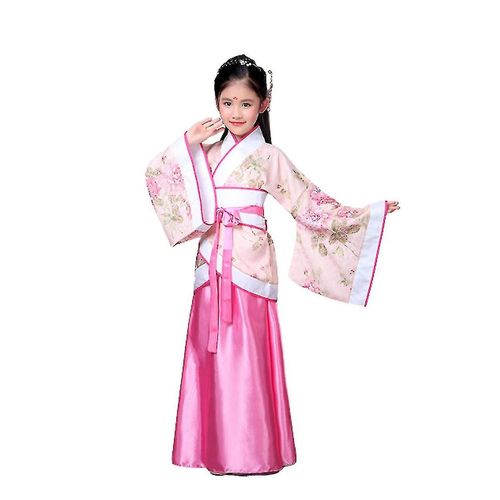 Costume De Robe De Fée Ancienne Des Filles Pour La Performance, Vêtements Traditionnels Chinois-Hy