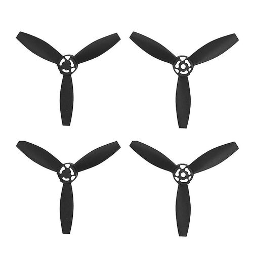 4pcs Convient Pour Parrot Bebop 2 Pales D'hélice Drone Accessoires De Drone Noir-Hy-Générique