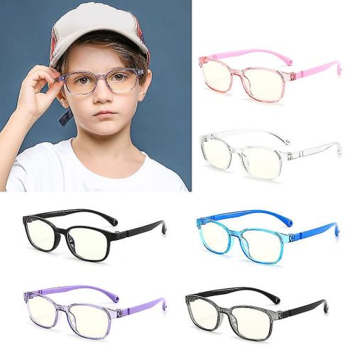 Lunettes De Filtre De Lumière Bleue Portable Pour Enfants Cadre Optique Pour Ordinateur Lunettes-Hy