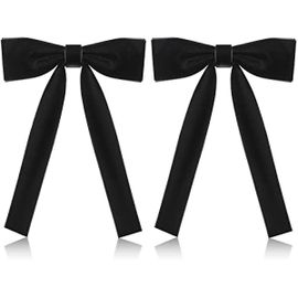 2 Pack Cravates Occidentales Pour Hommes Kentucky String Tie Clip On Bow Ties Colonel Sanders Black Cowboy Bow Tie Party Black One Size