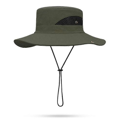 60cm Cap Circumference Polyester Sunshade Fisherman Hat Men And Women Outdoor Wear-Resistant Waterproof Big Brimmed Hat
