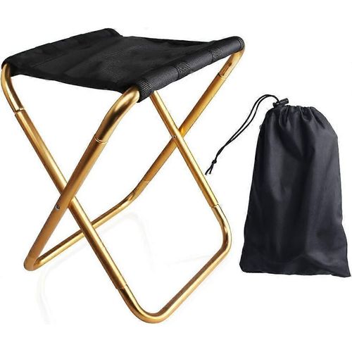 Tabouret Pliant Tabouret De Camping Pliable Extérieur Pliable 25.4 * 22 * 27cm